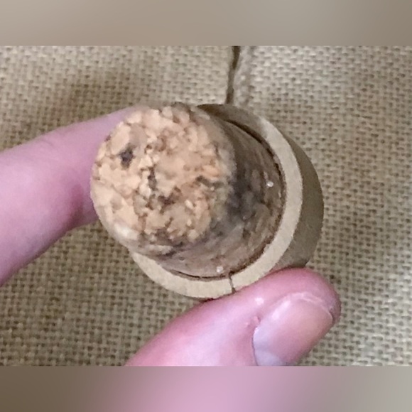 Vintage VE Vetreria Etrusca Green Glass Cruet Mid Century Cottage Core Italy - Picture 7 of 8